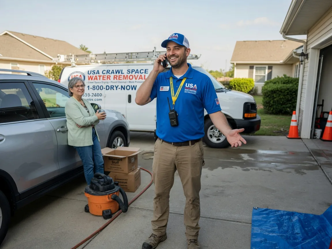 Crawl Space Water Removal Bowerston, OH FAQs